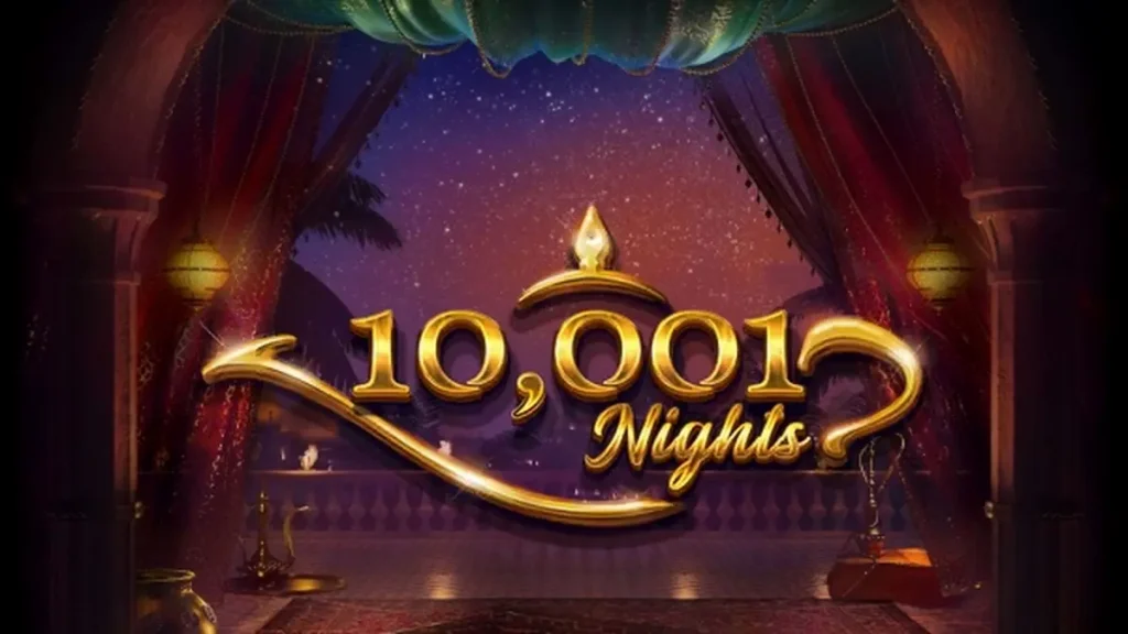 10,001 Nights سلاٹ گیم کا ایک منظر
